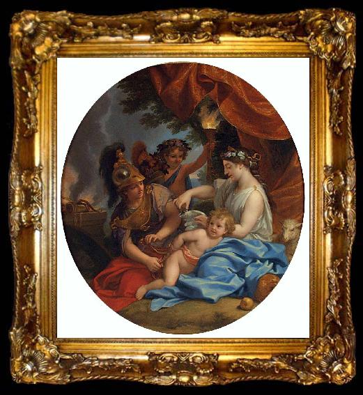 framed  Charles le Brun Venus Clipping Cupids Wings, ta009-2